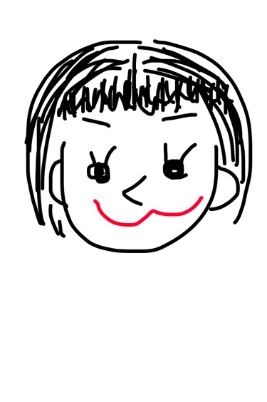 (遊)自分の特徴書いたら誰かが似顔絵描いてくれるトピ