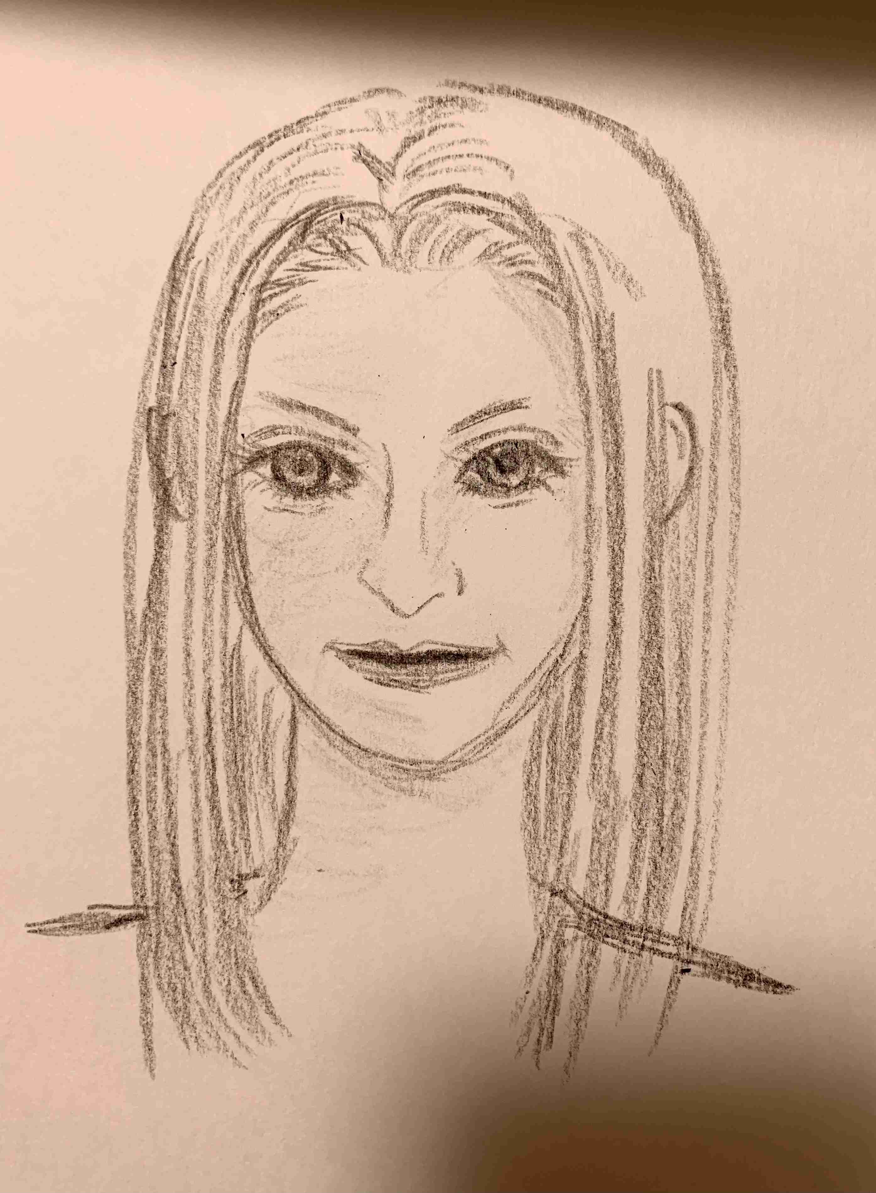 (遊)自分の特徴書いたら誰かが似顔絵描いてくれるトピ