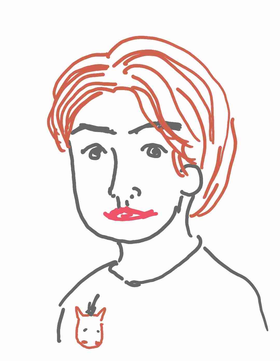 (遊)自分の特徴書いたら誰かが似顔絵描いてくれるトピ