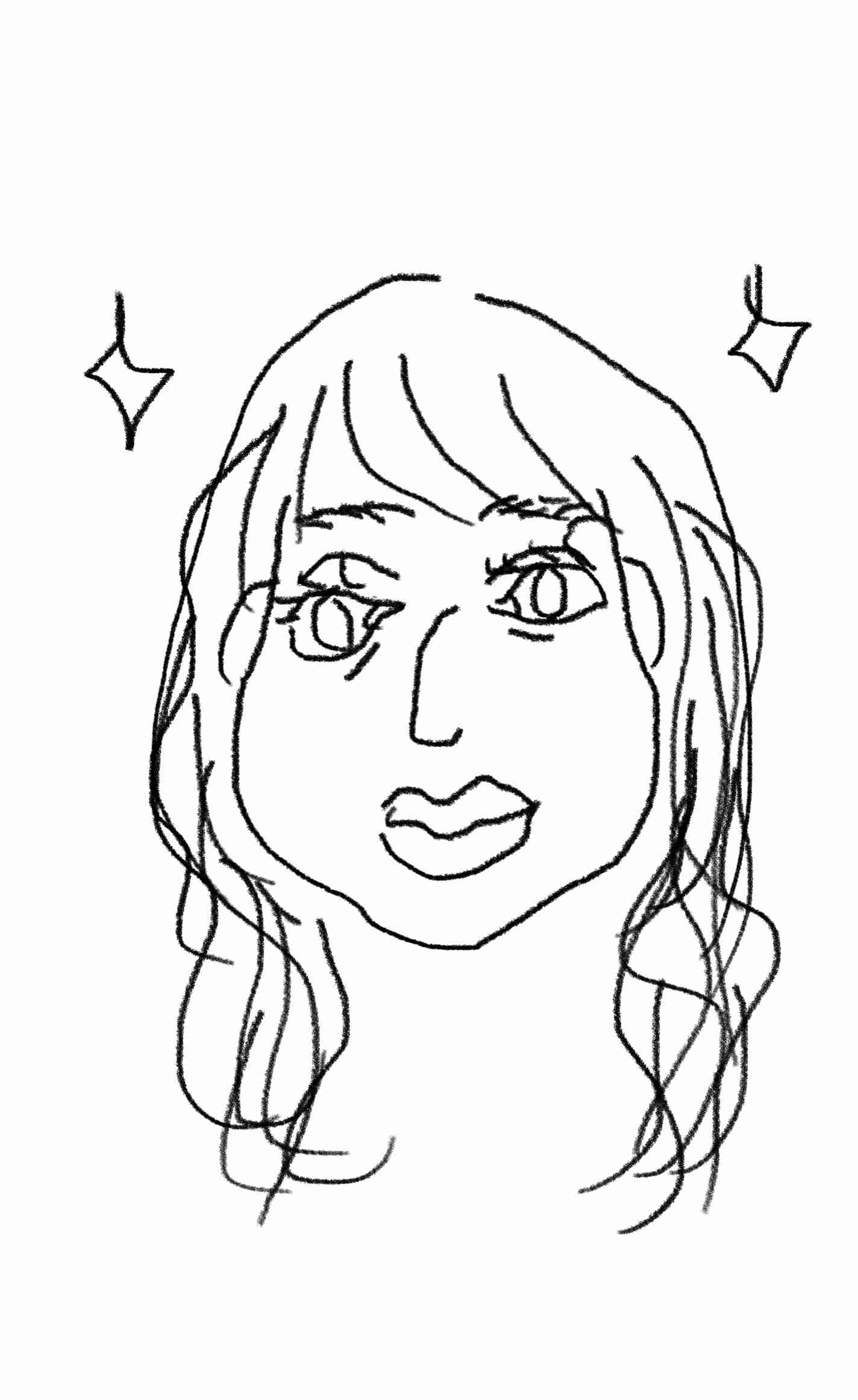 (遊)自分の特徴書いたら誰かが似顔絵描いてくれるトピ