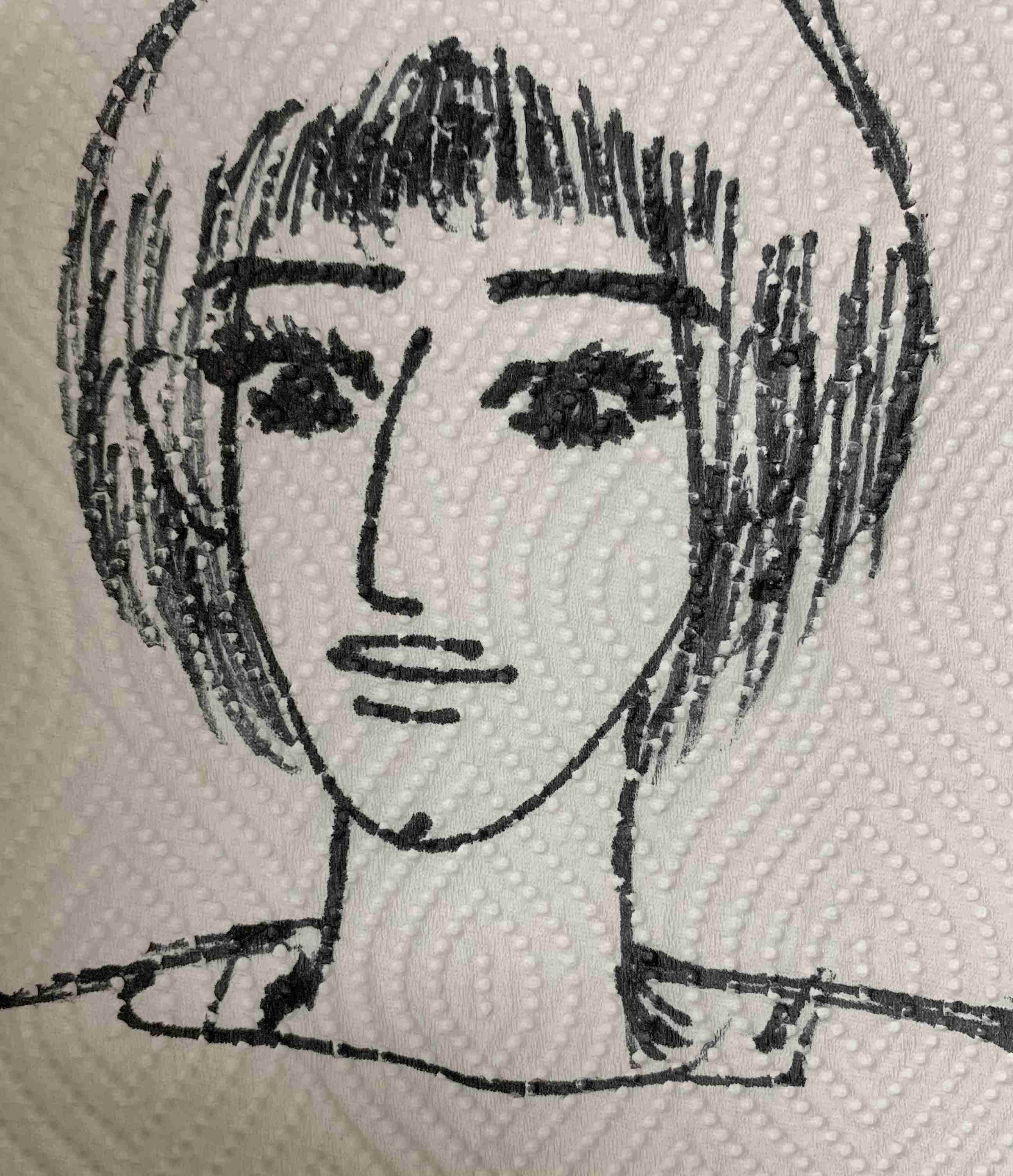 (遊)自分の特徴書いたら誰かが似顔絵描いてくれるトピ