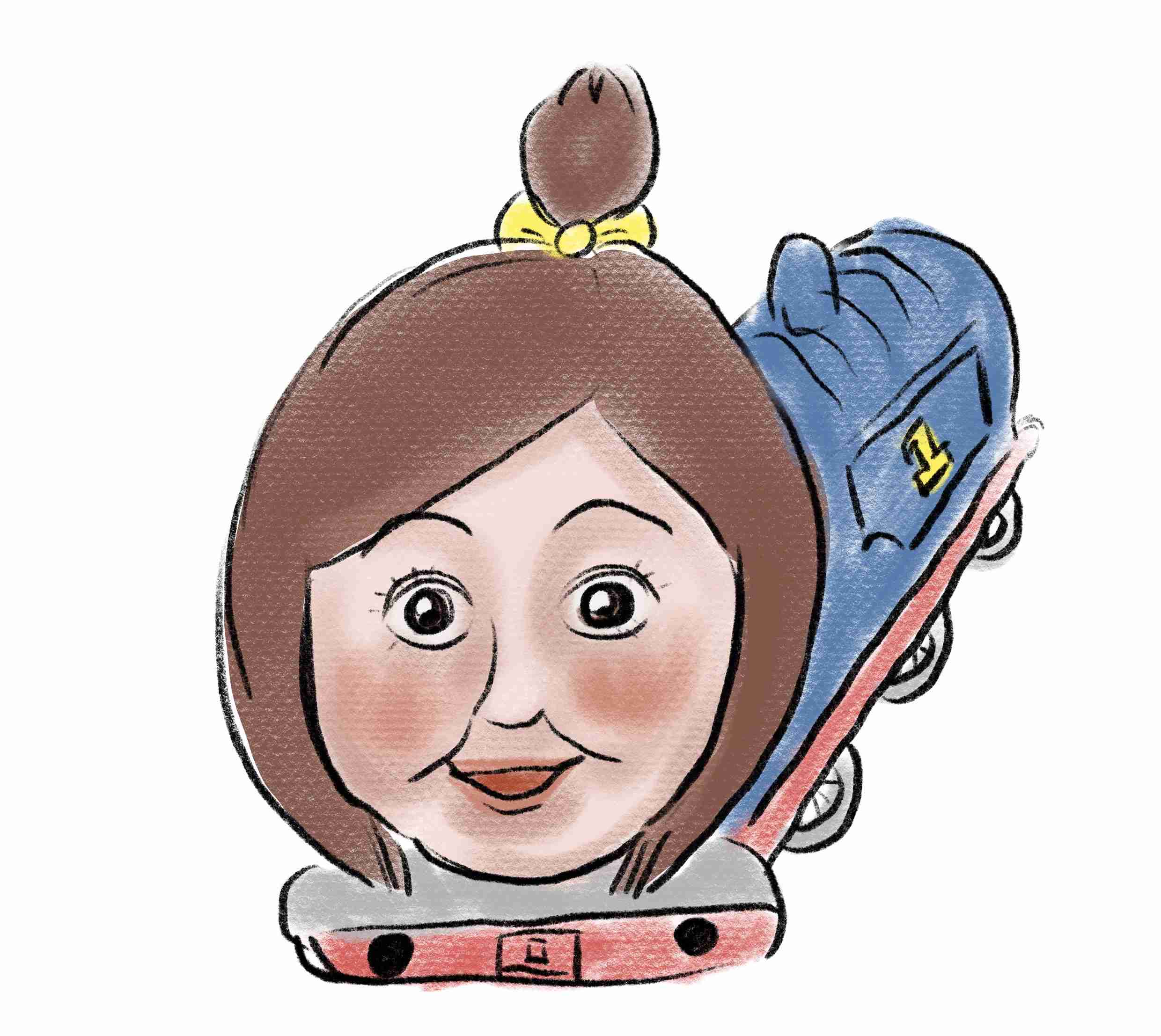 (遊)自分の特徴書いたら誰かが似顔絵描いてくれるトピ