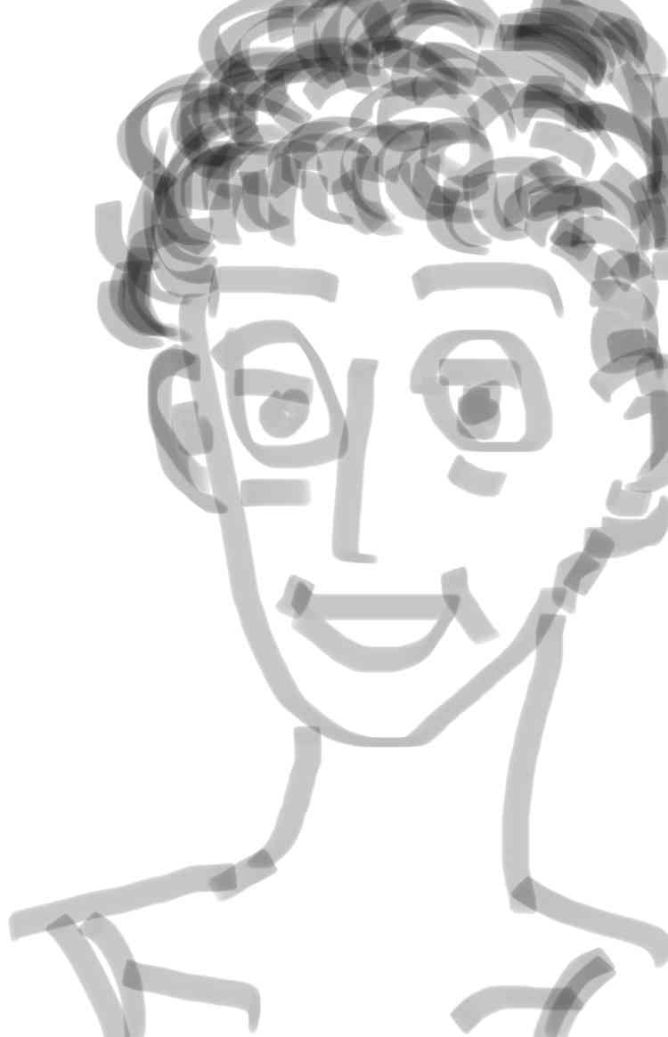 (遊)自分の特徴書いたら誰かが似顔絵描いてくれるトピ