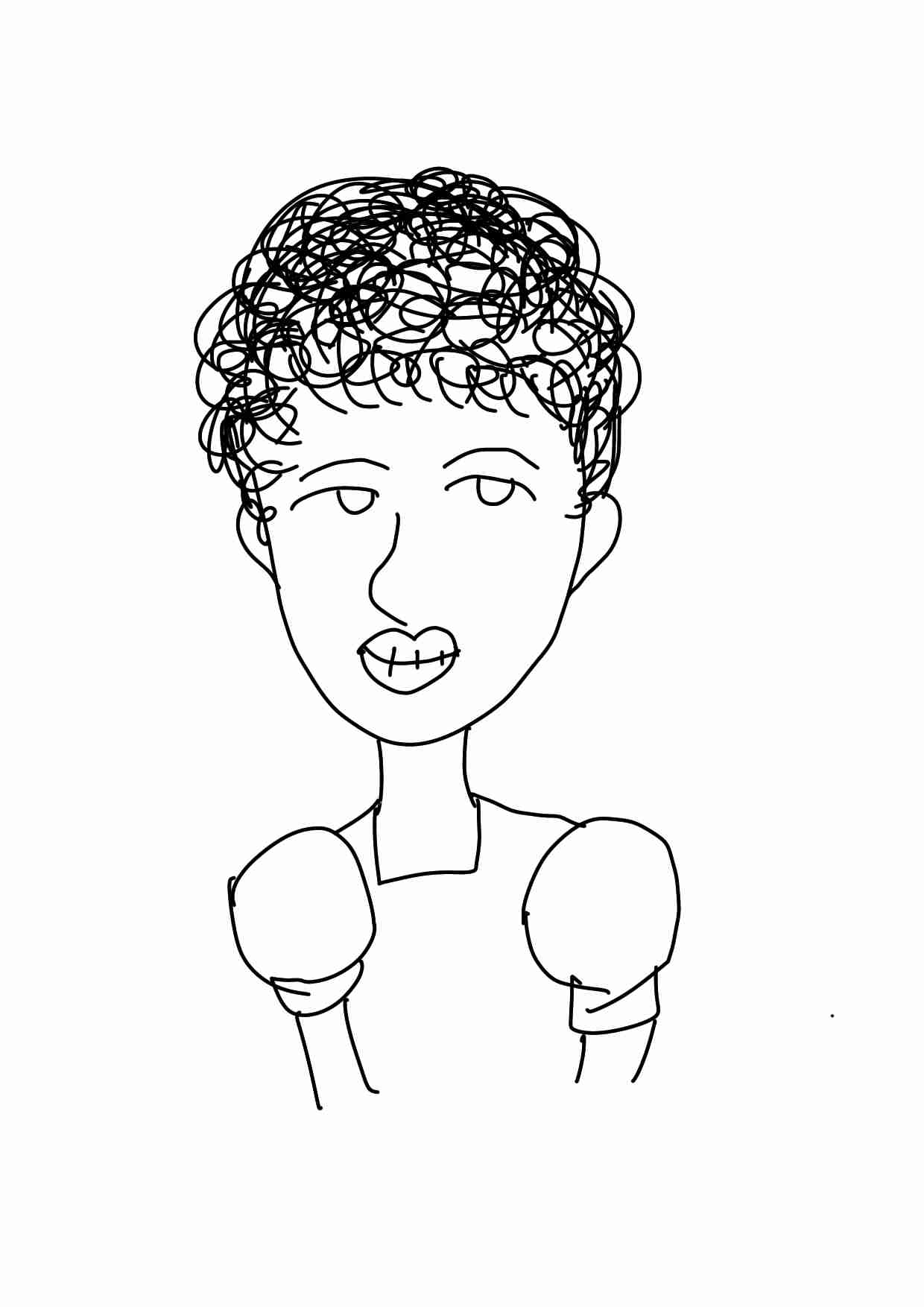 (遊)自分の特徴書いたら誰かが似顔絵描いてくれるトピ