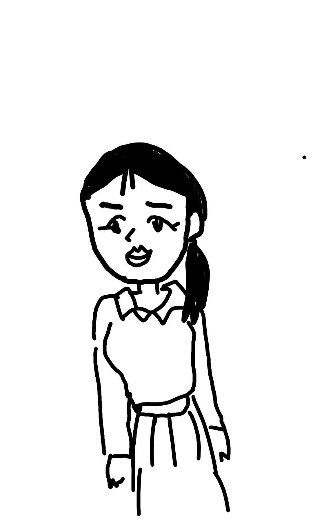 (遊)自分の特徴書いたら誰かが似顔絵描いてくれるトピ
