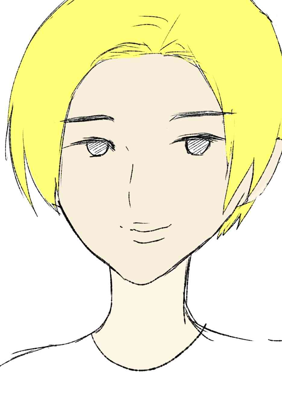 (遊)自分の特徴書いたら誰かが似顔絵描いてくれるトピ