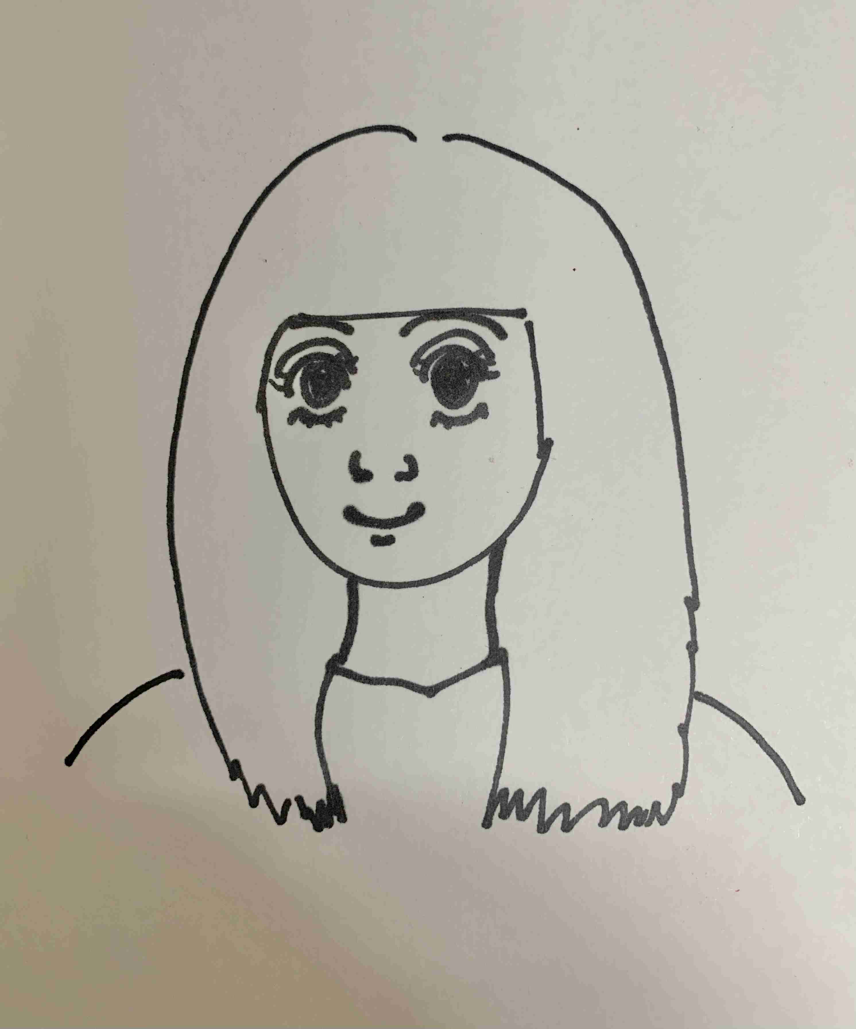 (遊)自分の特徴書いたら誰かが似顔絵描いてくれるトピ