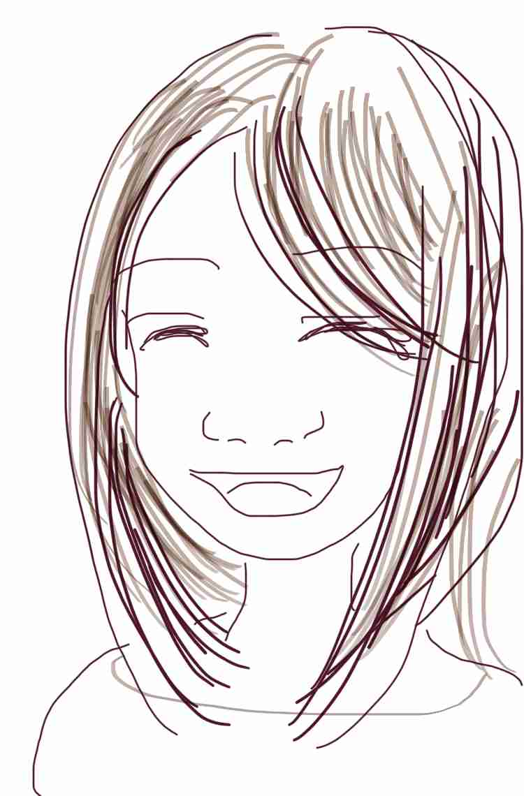 (遊)自分の特徴書いたら誰かが似顔絵描いてくれるトピ