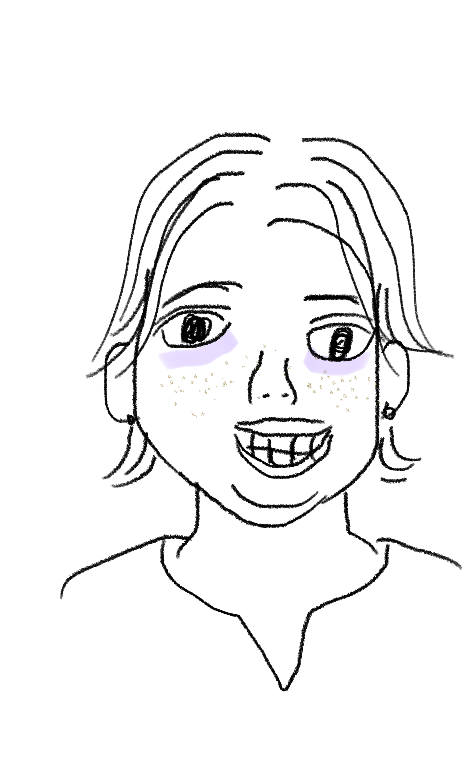 (遊)自分の特徴書いたら誰かが似顔絵描いてくれるトピ