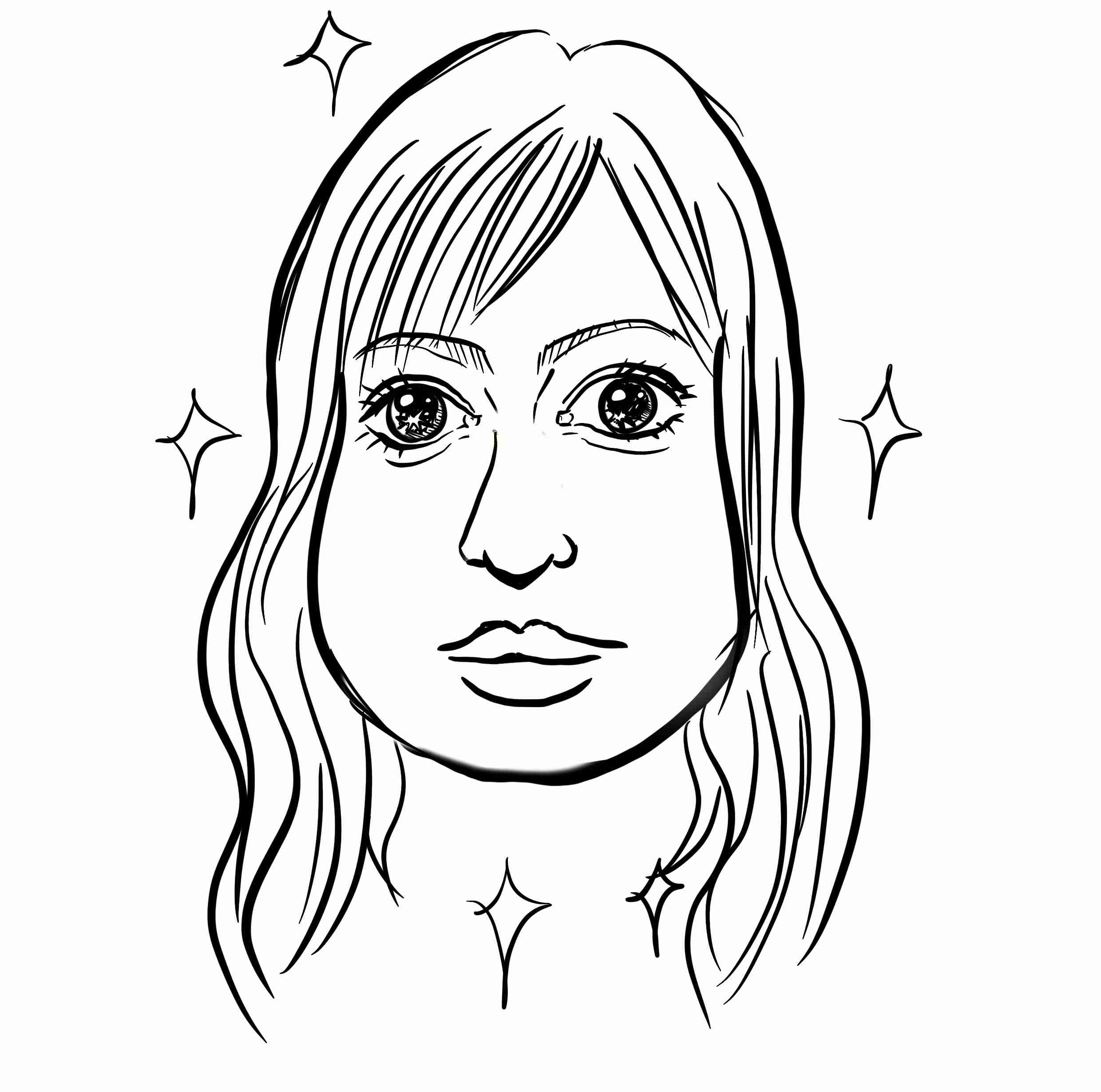 (遊)自分の特徴書いたら誰かが似顔絵描いてくれるトピ