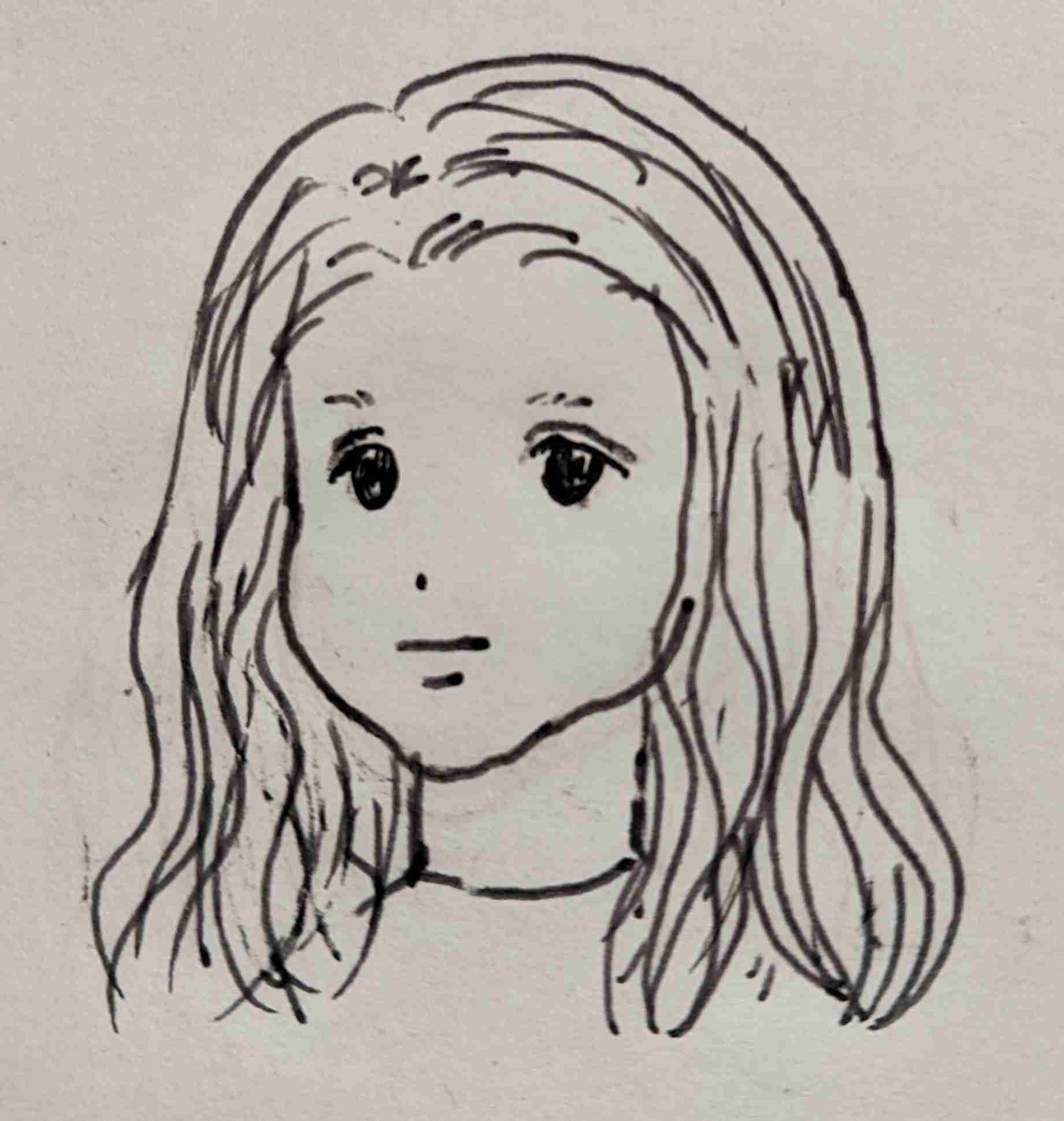 (遊)自分の特徴書いたら誰かが似顔絵描いてくれるトピ