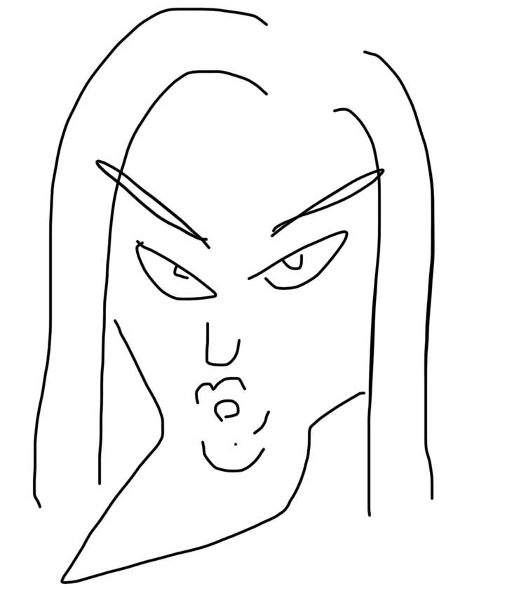(遊)自分の特徴書いたら誰かが似顔絵描いてくれるトピ