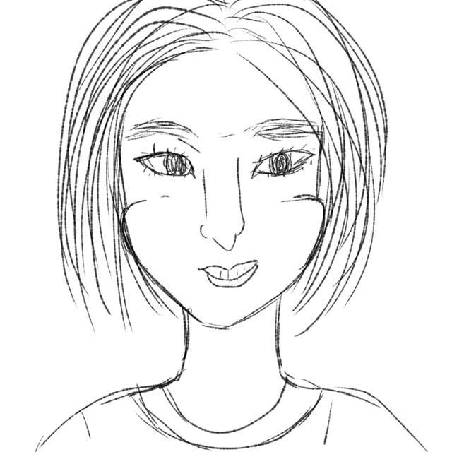 (遊)自分の特徴書いたら誰かが似顔絵描いてくれるトピ