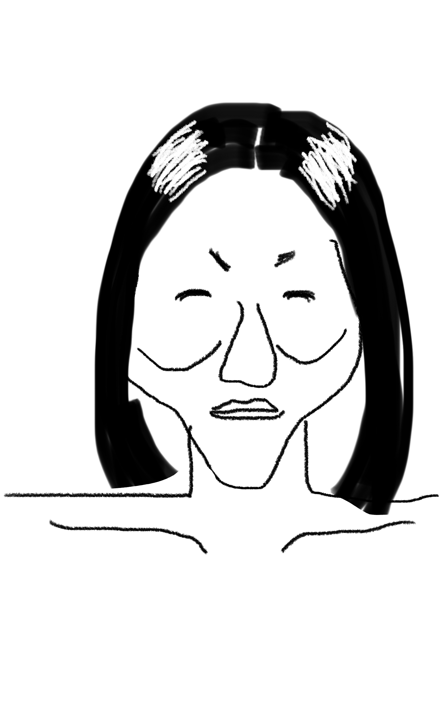 (遊)自分の特徴書いたら誰かが似顔絵描いてくれるトピ