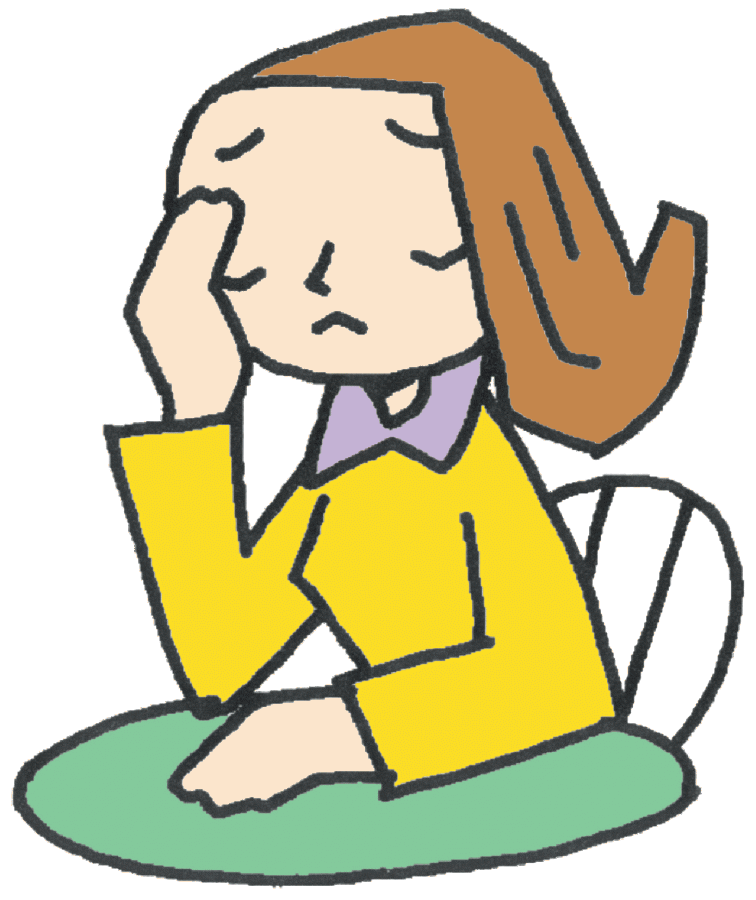 体の不調を放置してる人