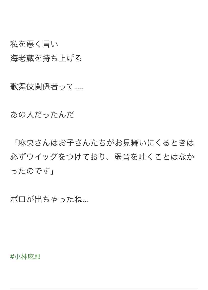 小林麻耶が再婚発表「父とは縁を切って “駆け落ち”」海老蔵への批判動画はすべて削除の急展開