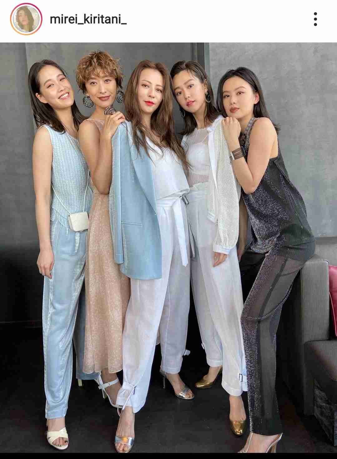 桐谷美玲、香里奈らモデル仲間と豪華5ショット「美女揃い踏み」「凄い顔ぶれ」とファン歓喜