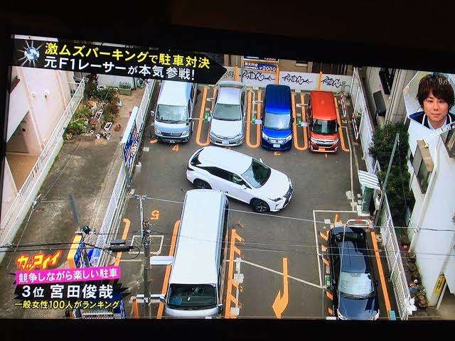 狭い駐車場で駐車するコツ