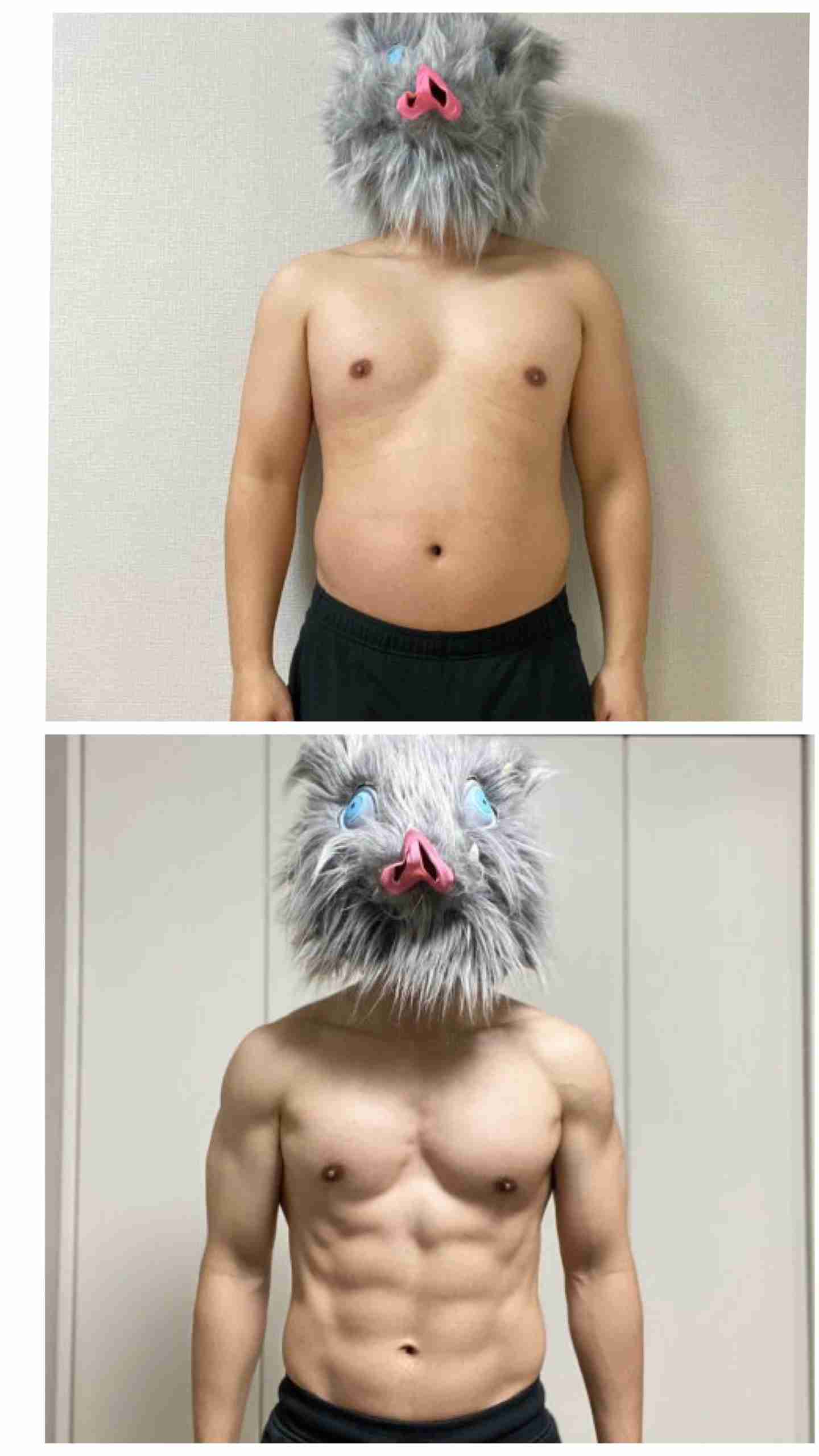 筋トレをやっている人とそうでない人の見た目の違い