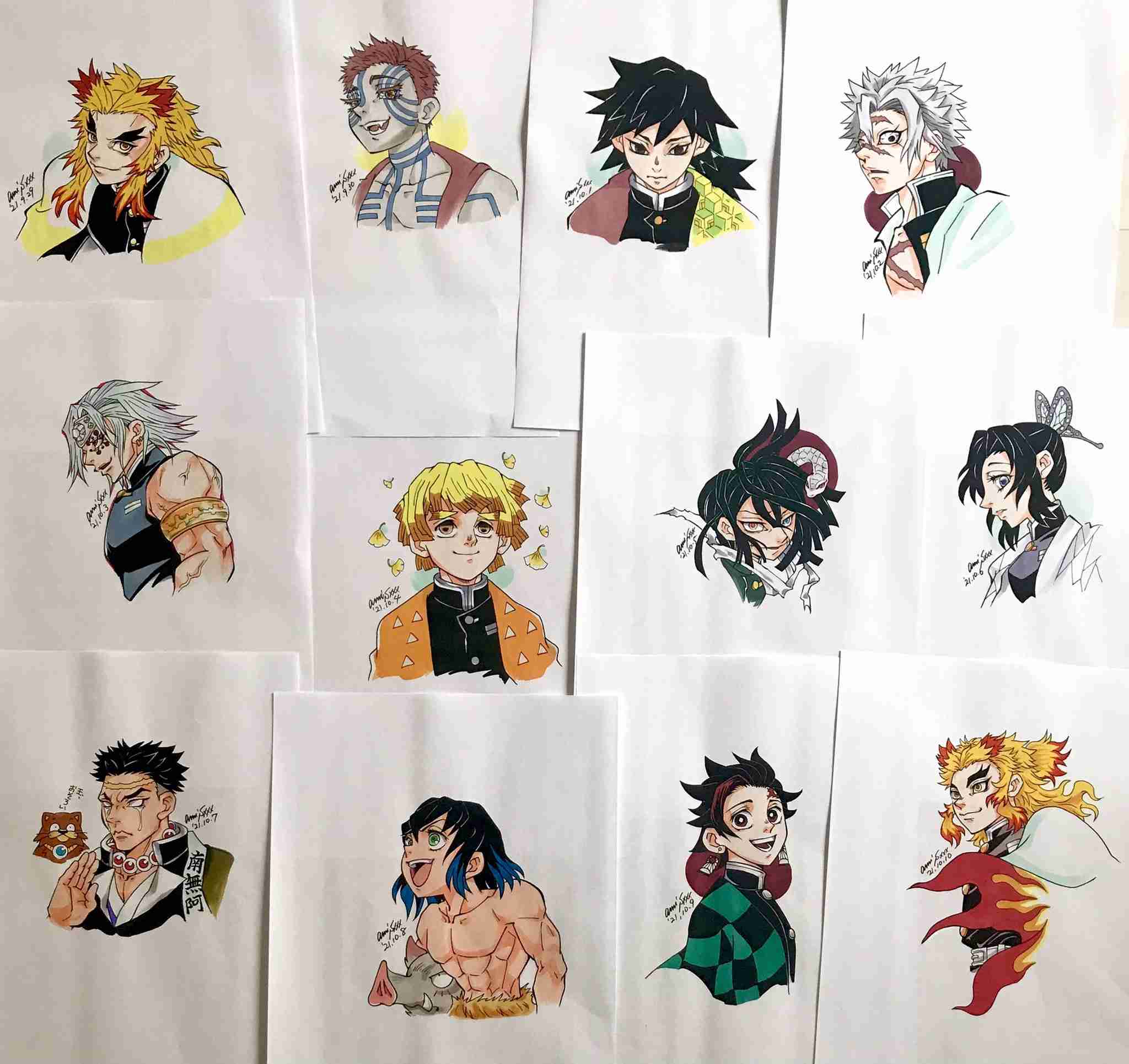 漫画家が描いた他者のキャラクターや有名人の絵Part5
