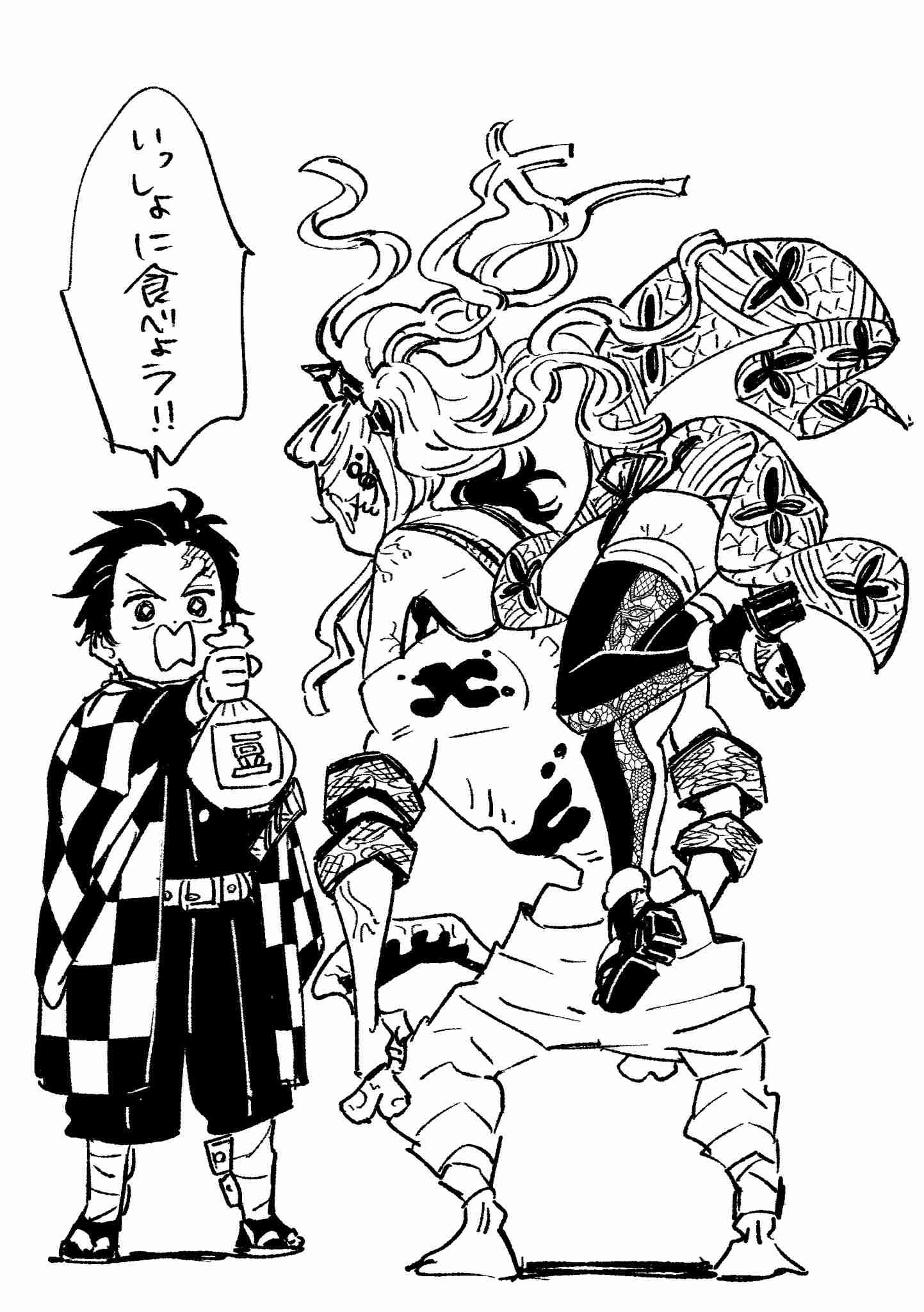 漫画家が描いた他者のキャラクターや有名人の絵Part5