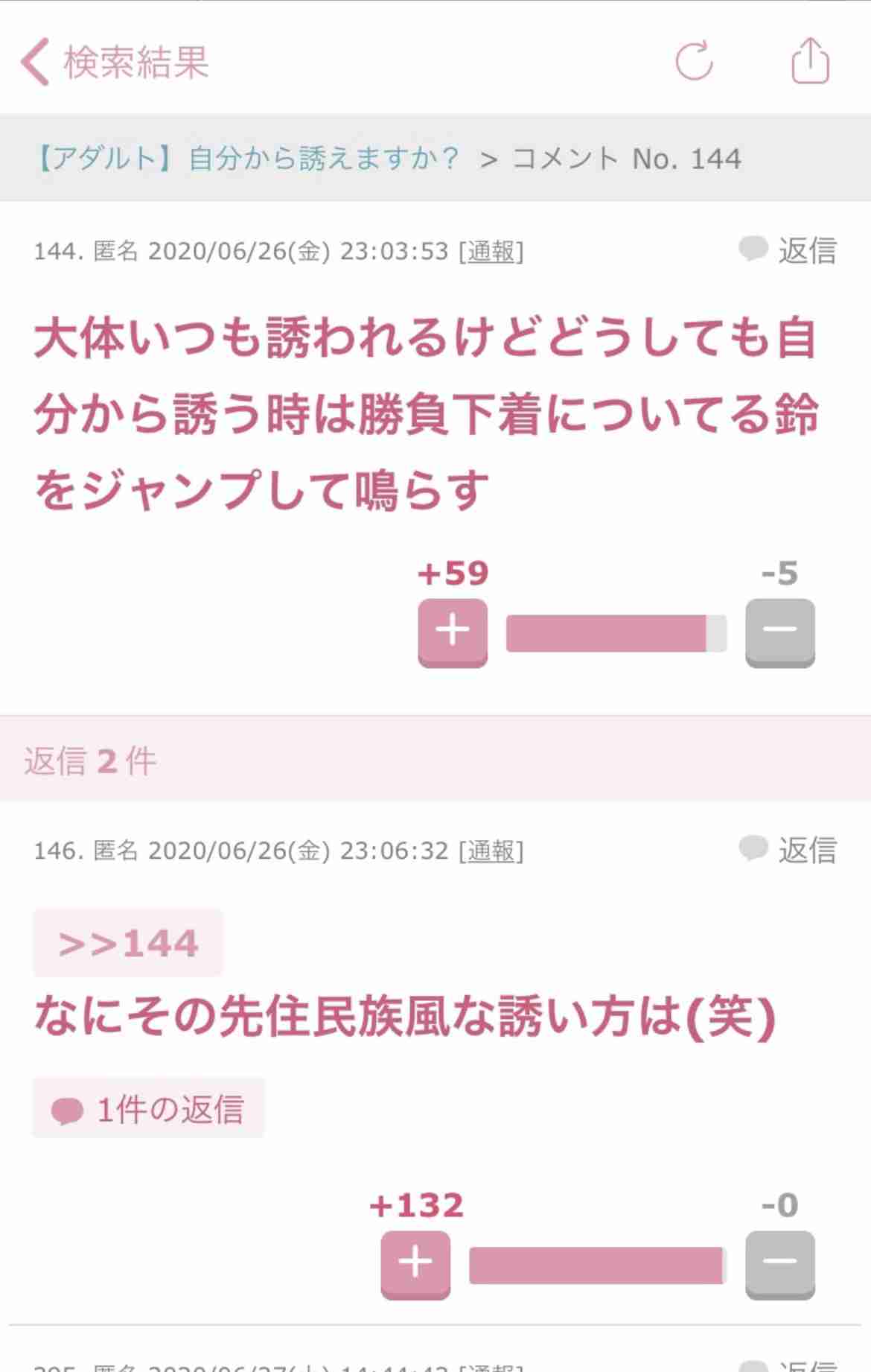 声を出して笑ったガルちゃんの投稿Part26