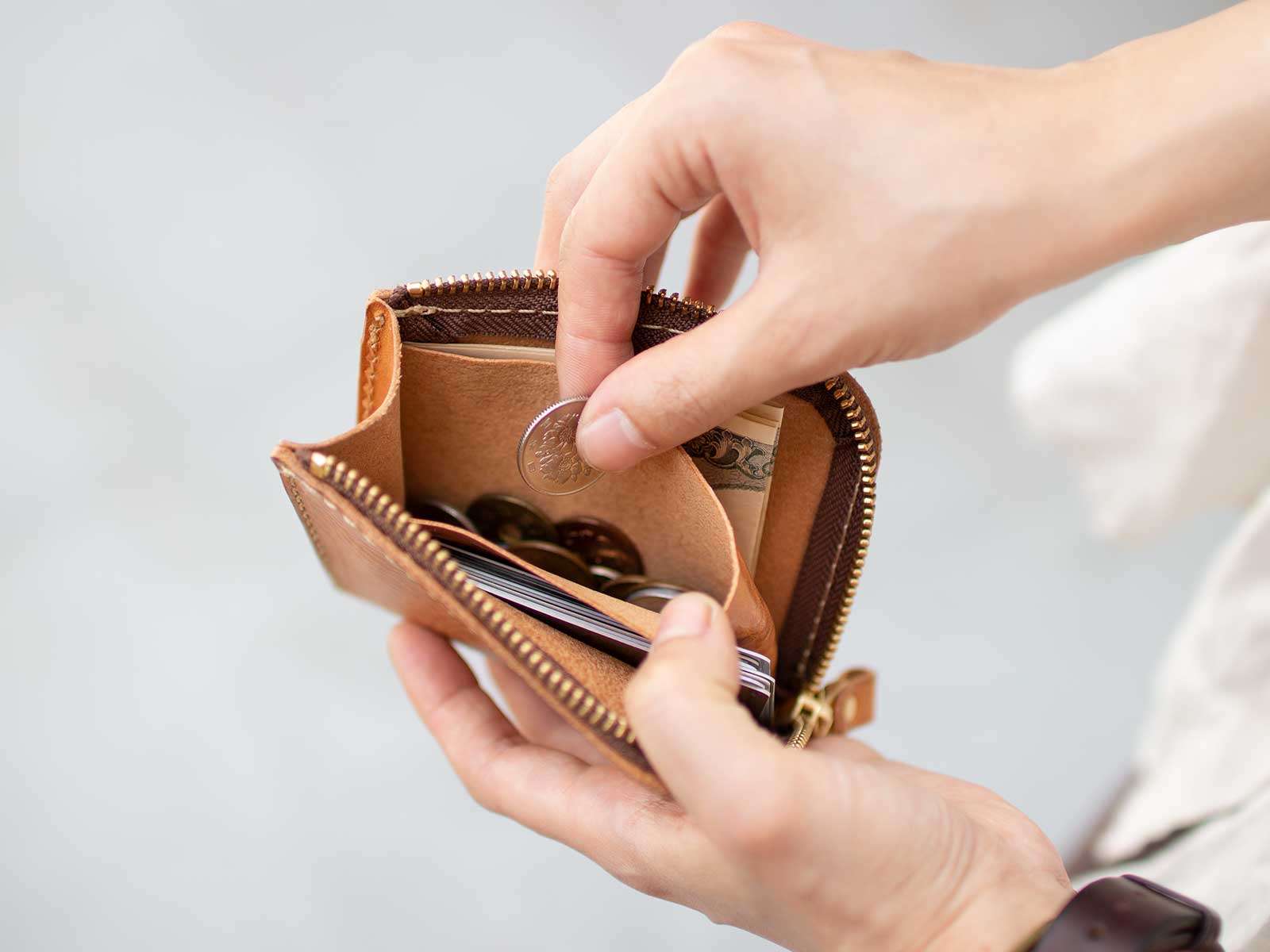 男性への財布プレゼント