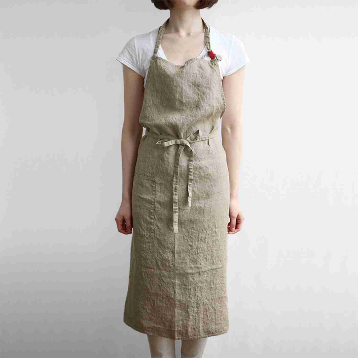 今しているエプロン見せてください！