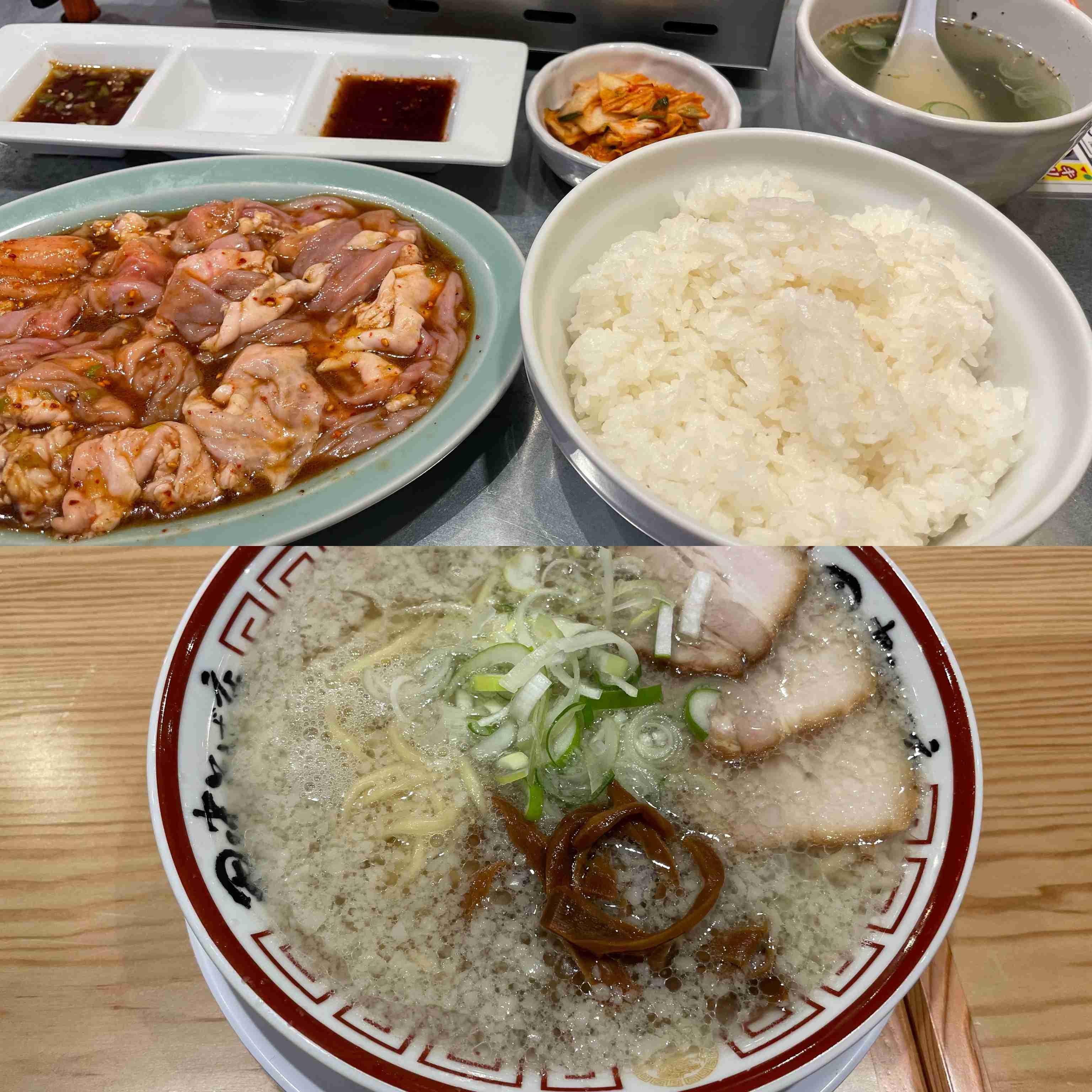 ドカ食いする時のメニュー