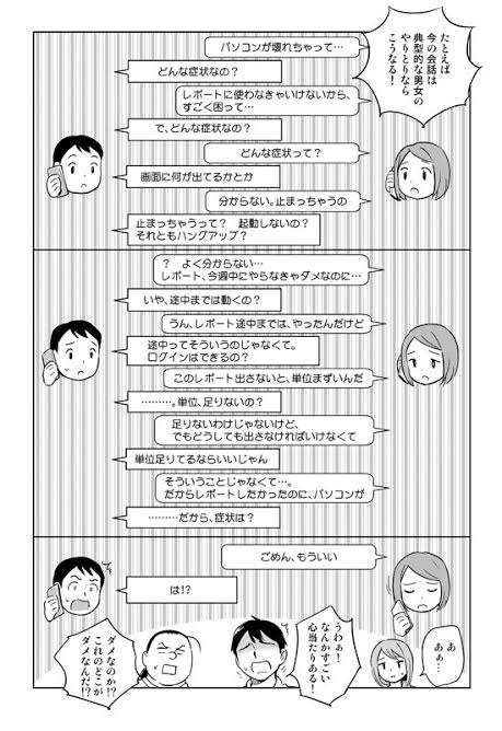 分かって欲しい女心