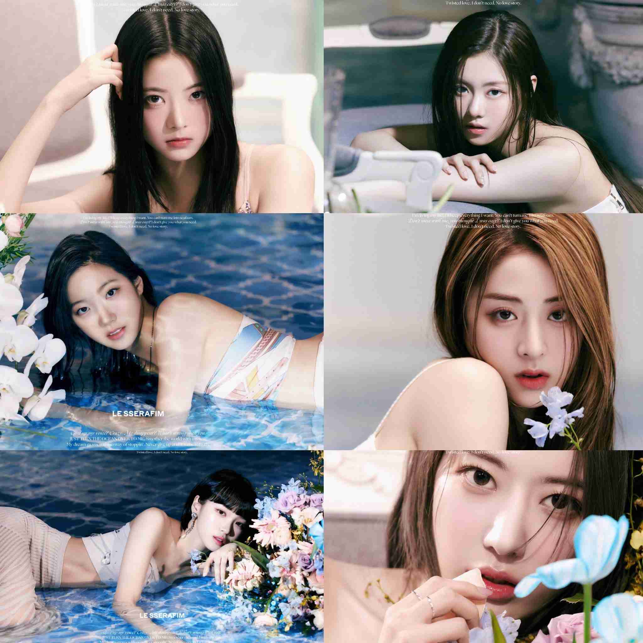 「LE SSERAFIM」宮脇咲良、暗髪＆姫カットの大胆イメチェン 美ボディ披露に「ビジュアル最強」と反響続々 
