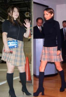 華原朋美、体重22キロ減の衝撃ボディ　全身が劇的変化