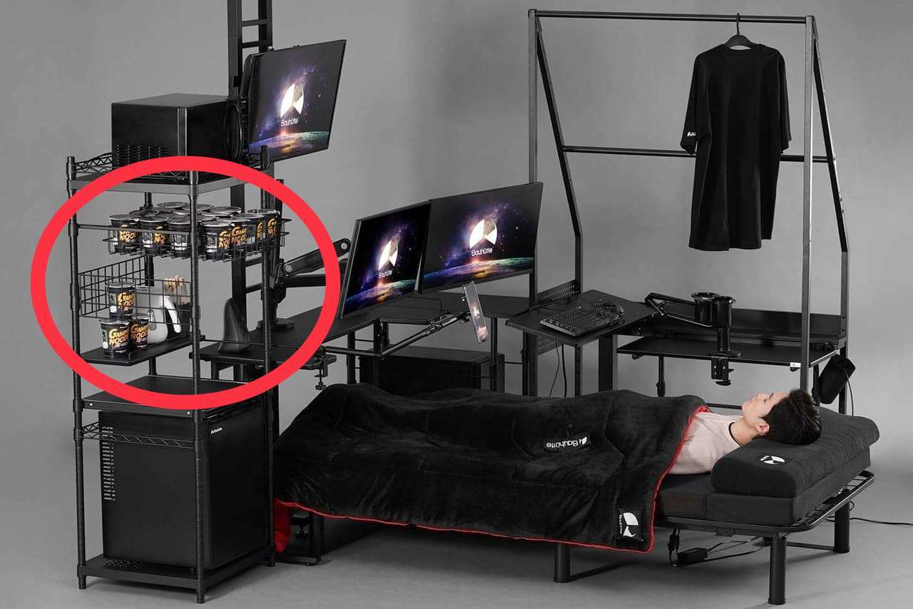 寝ながらゲームができる「電動ゲーミングベッド」が発売開始。リモコン操作から電動モーターで快適リクライニング、参考価格は5万7000円