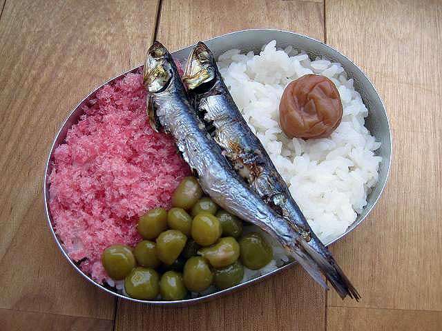 ご飯の上にのせるもの【お弁当】