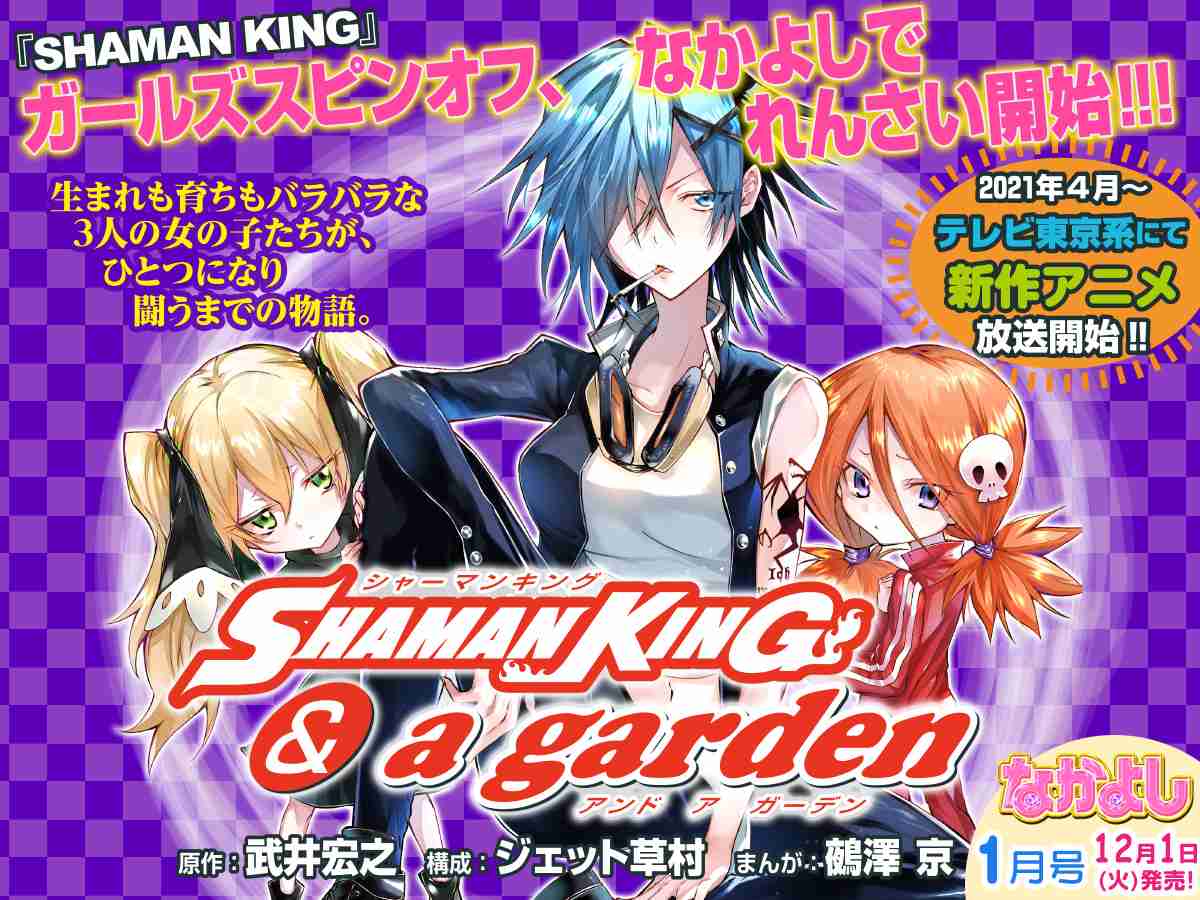 アニメ『SHAMAN KING』続編制作決定 葉とアンナの息子・花の物語 映像&ビジュアル公開