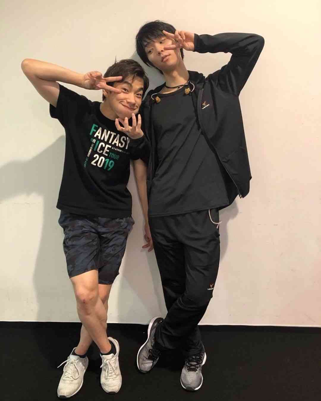 羽生結弦の“最新ショット”織田信成が投稿　世界中のファン興奮「So happy to see YUZU」