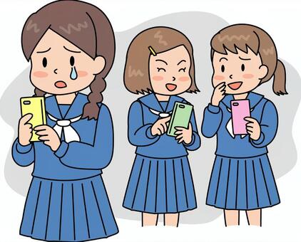 女子グループの突然の無視