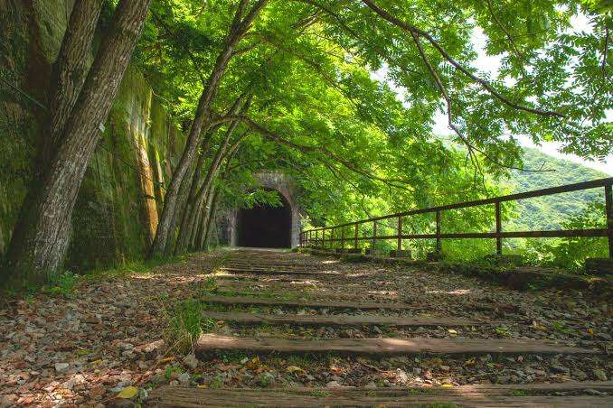 タイムスリップしたかのような風景