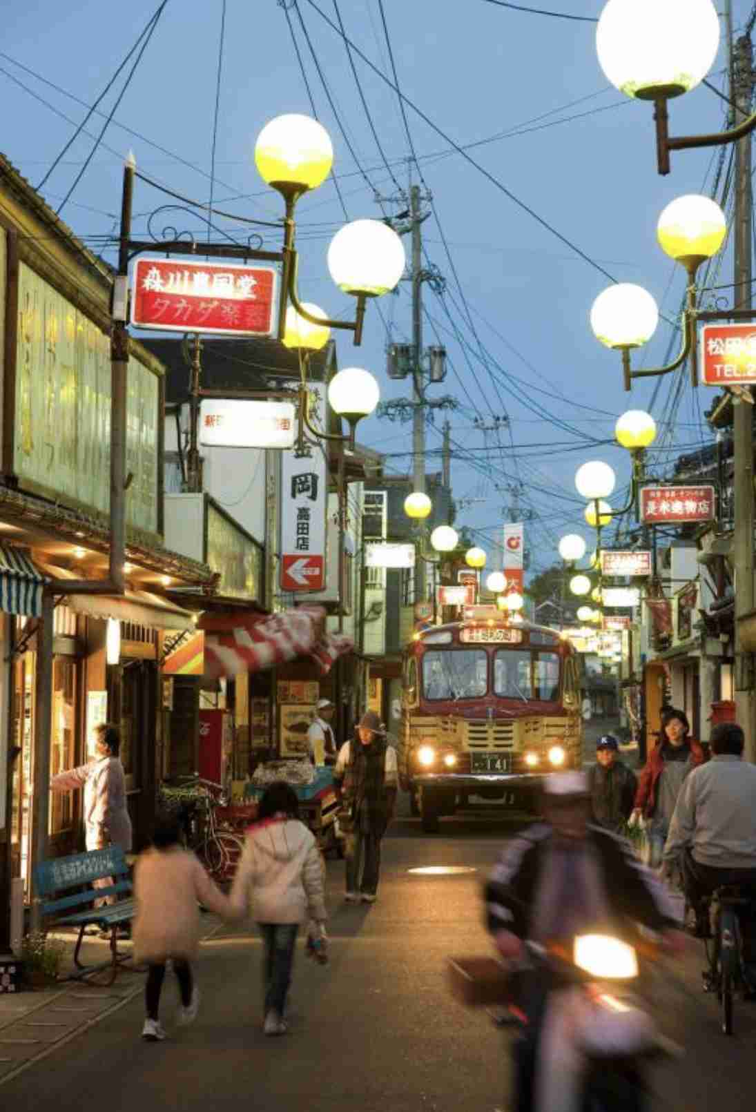 タイムスリップしたかのような風景