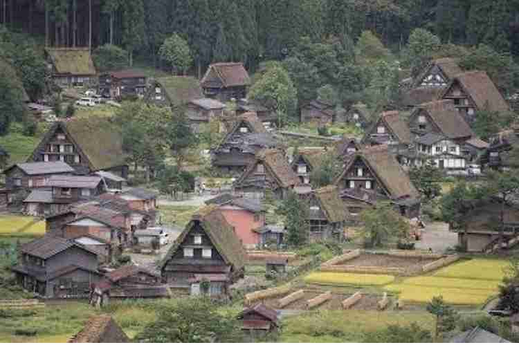 タイムスリップしたかのような風景
