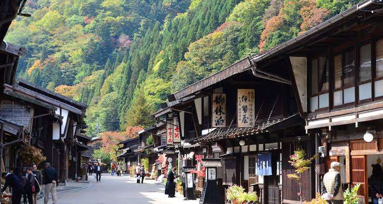 タイムスリップしたかのような風景
