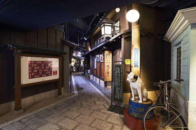 タイムスリップしたかのような風景