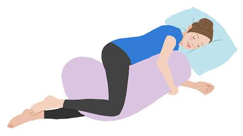 寝る体勢ってどんな感じですか？