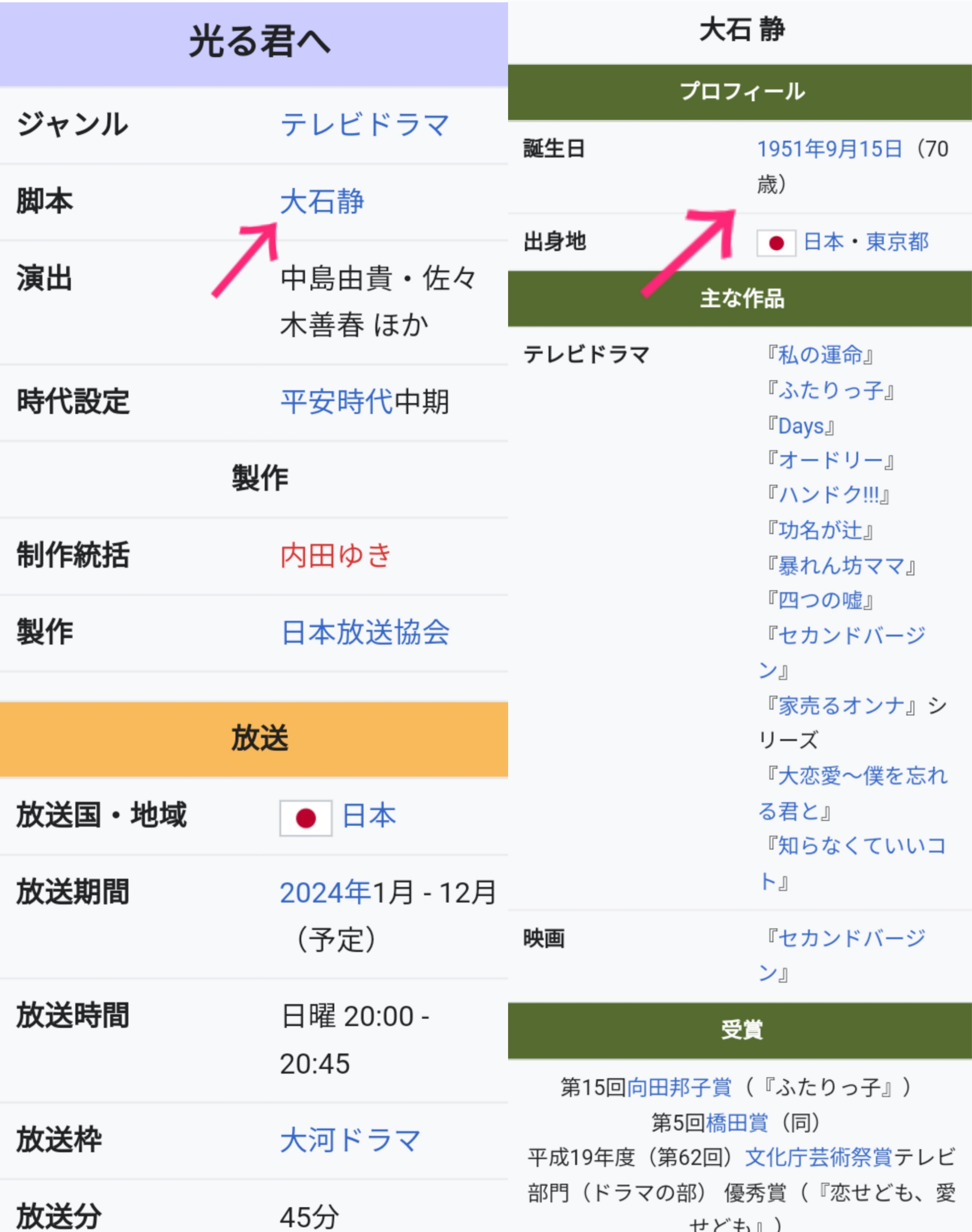 再来年の大河ドラマは「光る君へ」 主演は吉高由里子さん
