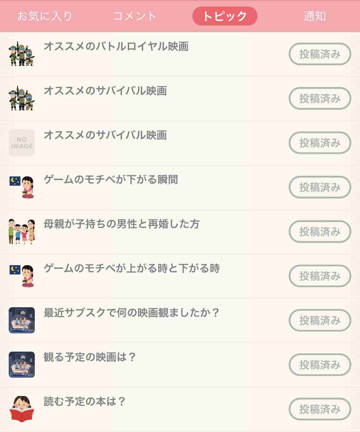 毎日何かを報告するトピ Part2