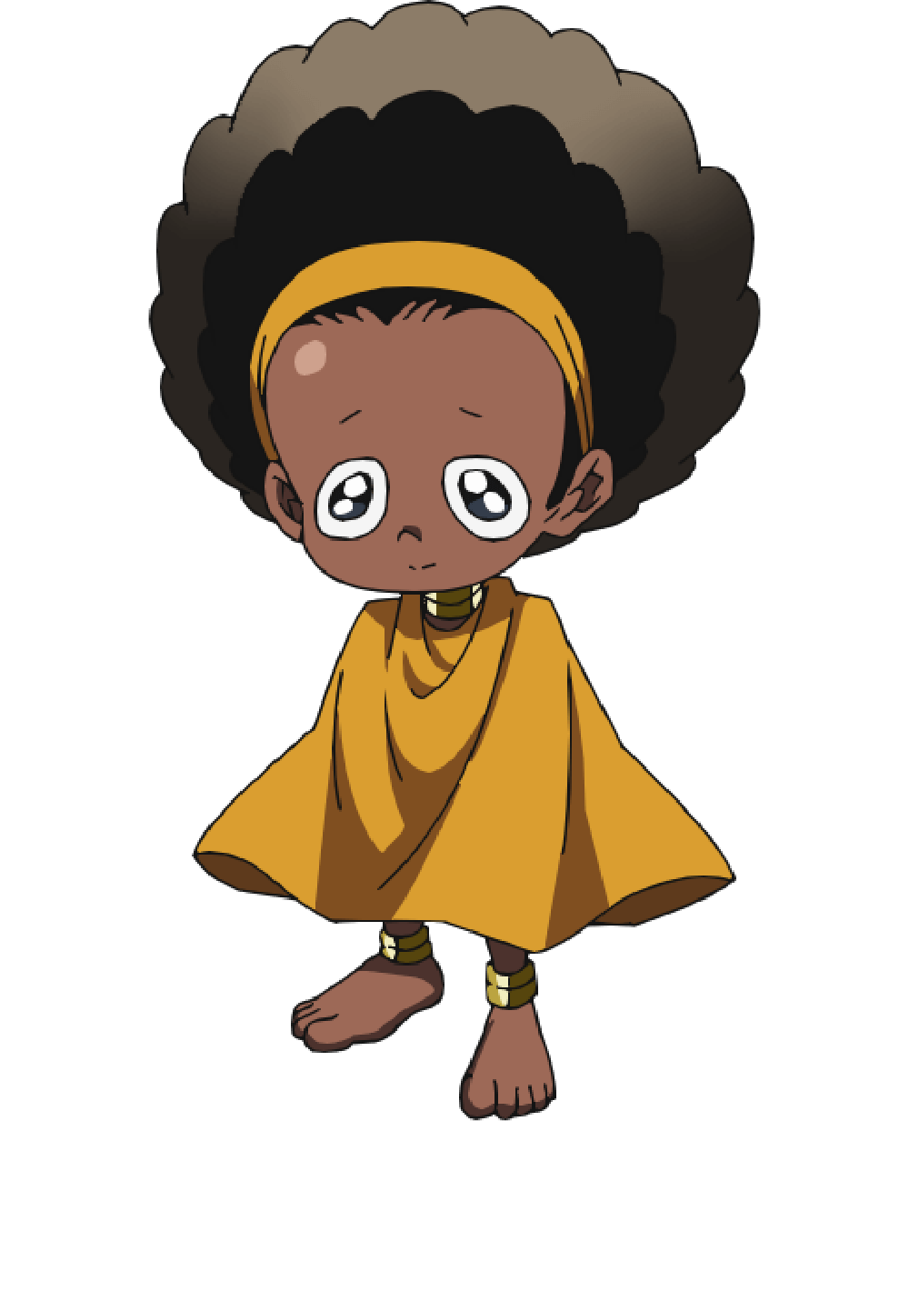 アニメ漫画の色黒キャラと言えば