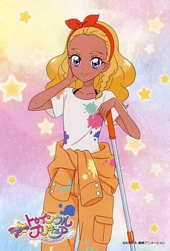 アニメ漫画の色黒キャラと言えば