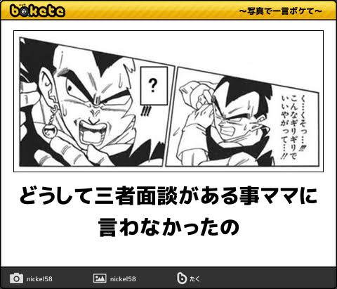 何度見ても秀逸だと思う「bokete」を貼っていくトピPart9