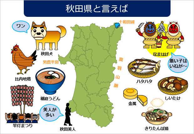 秋田県のグルメ