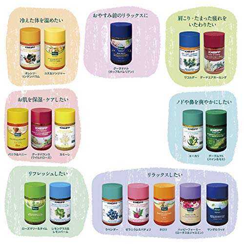 好きな入浴剤の香り